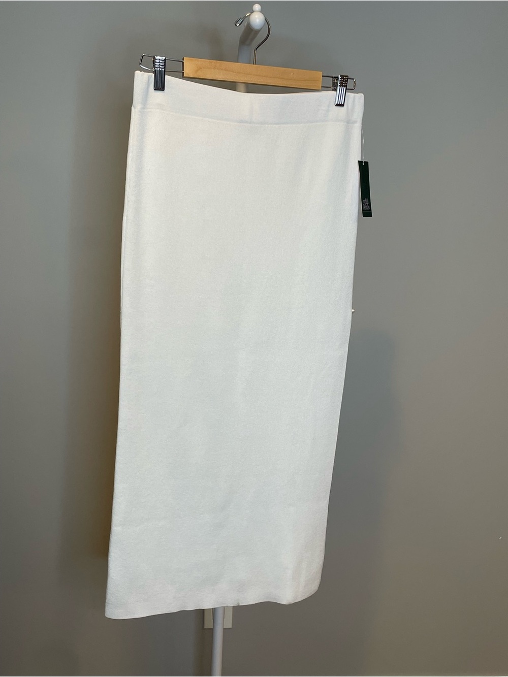 wild fable White Knit Maxi Skirt - Medium NWT
